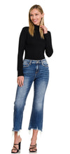 Load image into Gallery viewer, Chrissy Zenana Crop Flare Denim Pants