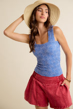 Load image into Gallery viewer, Debbi Seamless Floral Tank