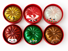 Load image into Gallery viewer, Aili's Corner - Christmas Holiday Glitter Slow-Rise Sugar Squeeze Maltose Dumpling Squishy Fidget Toy
