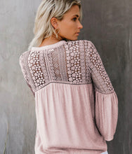 Load image into Gallery viewer, Alina Pink Boho Style Top
