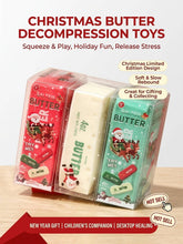 Load image into Gallery viewer, Aili's Corner - Christmas Holiday Crunchy Butter Squeeze ASMR Squishy Stress Relief Fidget Toy
