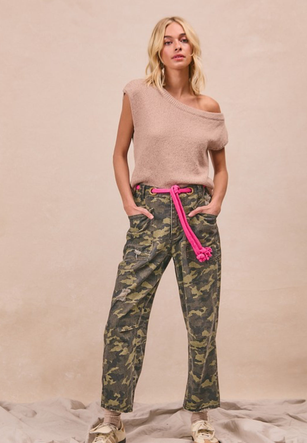 Cleo Camo Jeans