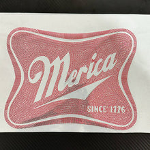 Load image into Gallery viewer, Merica Red Spangles Everyday Tee: L
