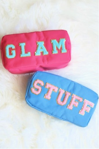 Pink GLAM Cosmetic Bag