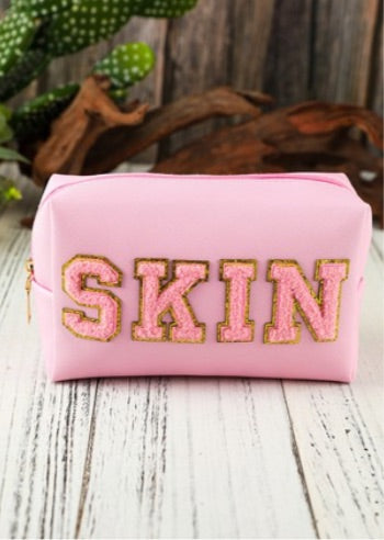 Pink SKIN Cosmetic Bag