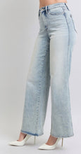 Load image into Gallery viewer, Judy Blue Tummy Control High Waist Retro Wide LEG Jean
